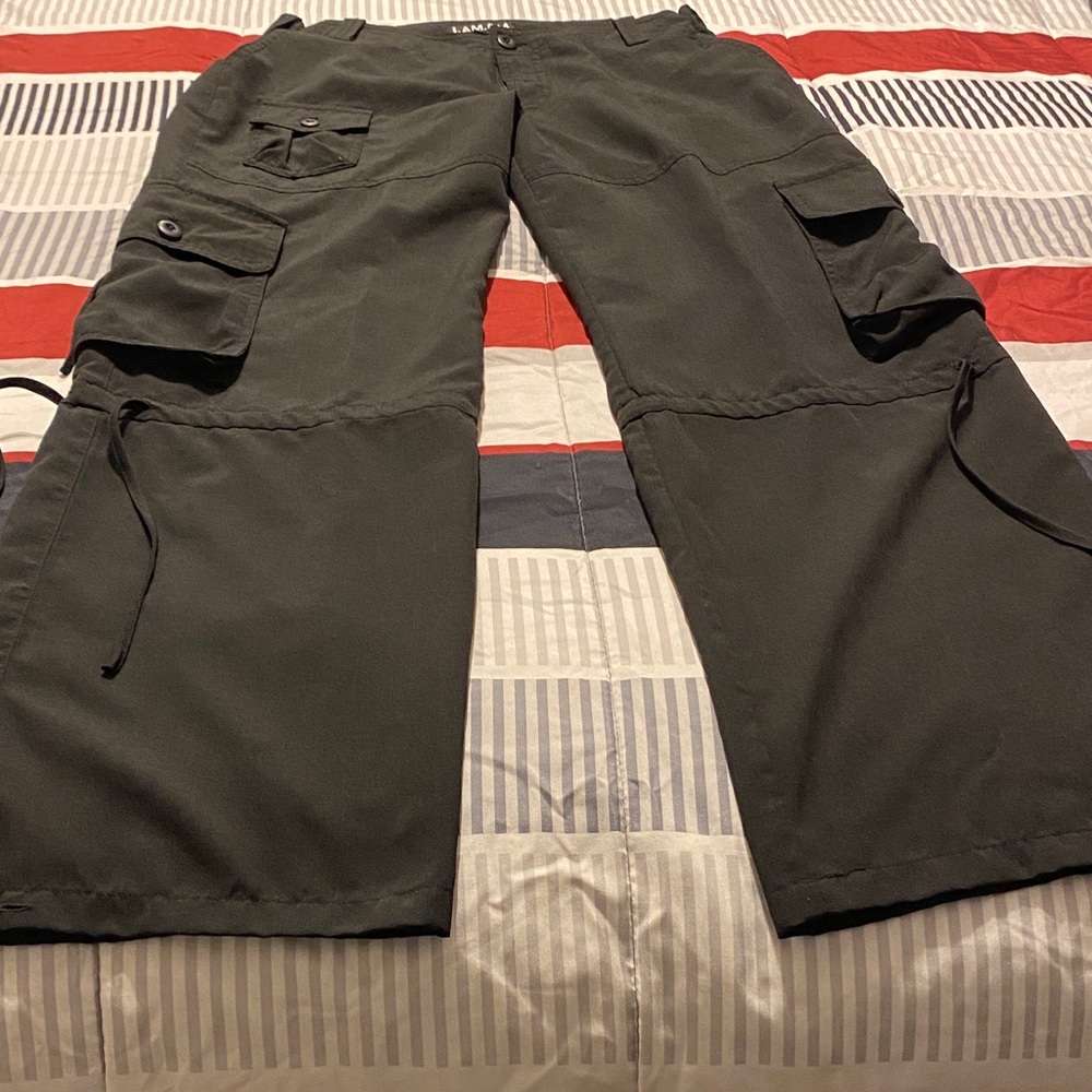 I.AM.GIA Black Cargo Pants